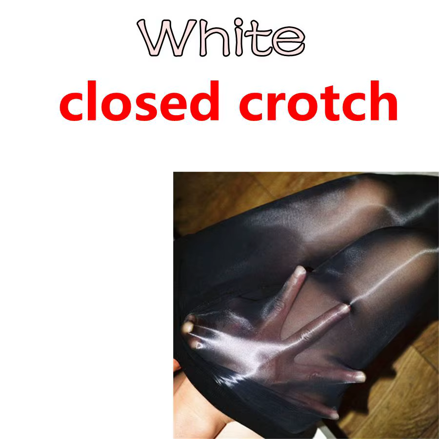 Collants à l'huile pour femmes, collants en nylon, collants élastiques à l'entrejambe, bas transpare