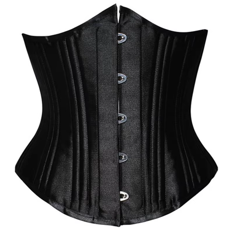 XS à 6XL sous le buste Corset 24 acier désossé corps Shaper gothique Sexy femmes Sexy taille contrôl