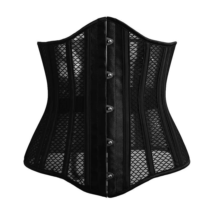 Amincissant Body Shapers avec 26 os en acier, ceintures en tissu mercerisé, entraîneur de taille, co