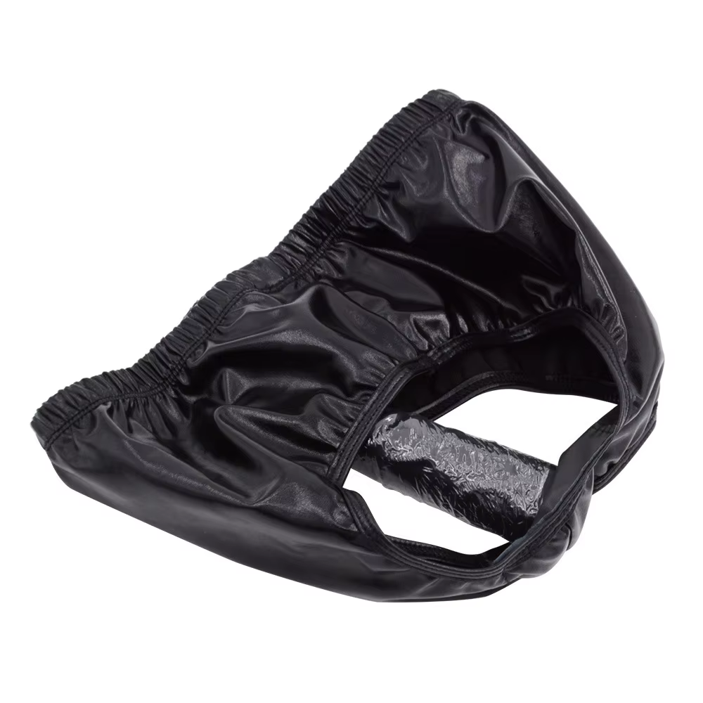 Culotte avec gode réaliste, Plug vaginal caché, jouets sexuels pour femme, plug Anal en forme de pén