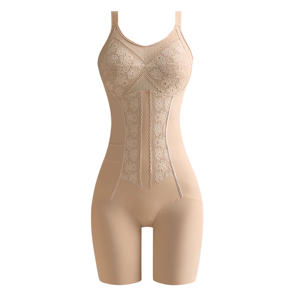 Body sculptant pour femme avec contrôle abdominal, réduction des hanches et application de gaine ami