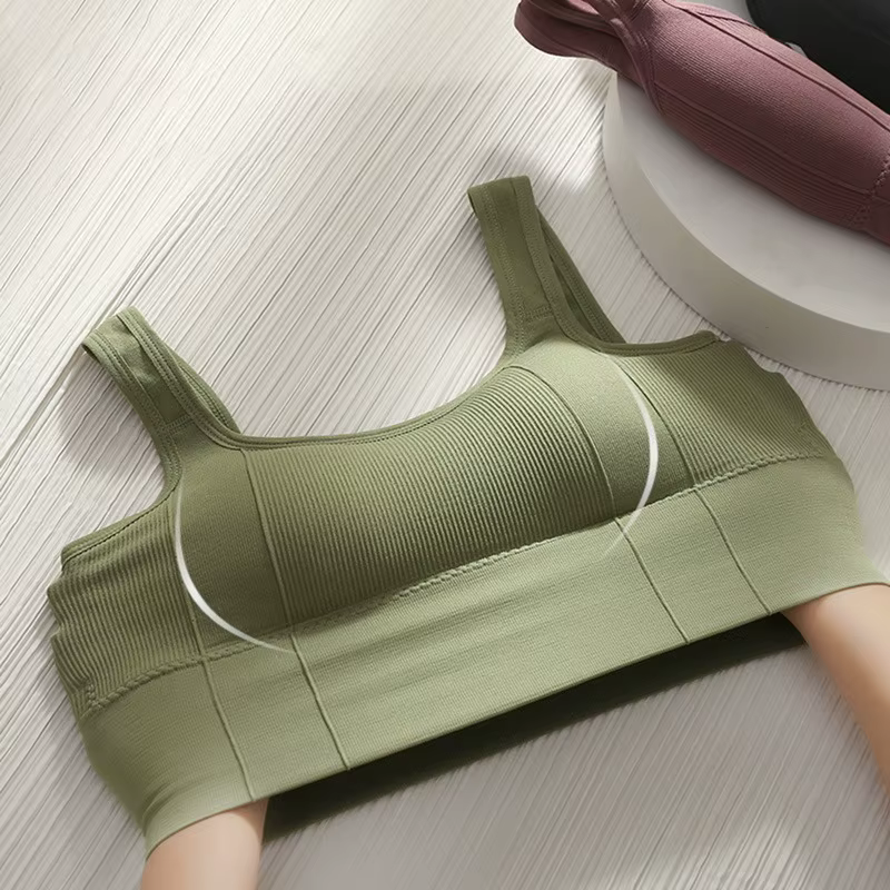 Soutien-gorge de sport respirant pour femme, haut de fitness anti-transpiration, soutien-gorge de yo