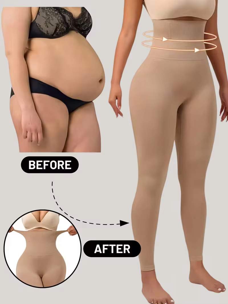 Leggings de sport taille haute à compression, effet ventre plat et remonte-fesses, doux, pour le yog