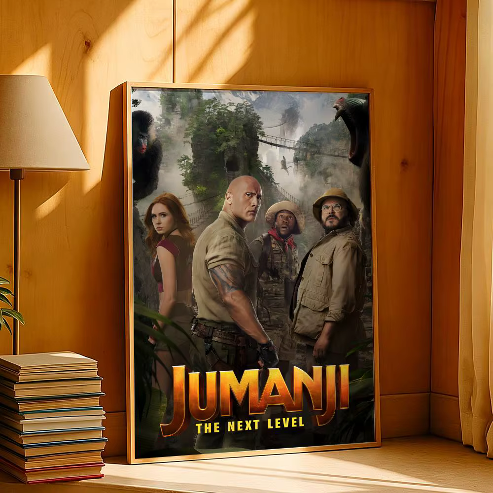 Affiche Jumanji pour décoration de la maison, impression d'art mural d'intérieur, affiches de garage