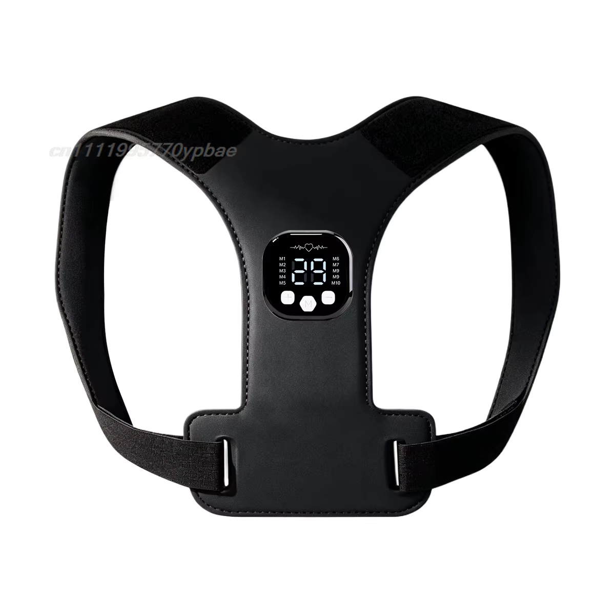 Ceinture Correctrice de Posture avec Stimulateur Musculaire EMS et Masseur Dorsal - Soulagement Ajus