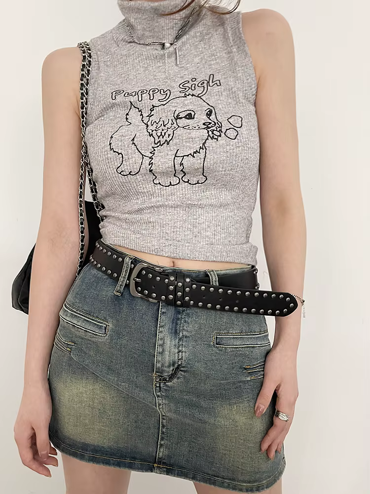 Ceinture en jean à nouer pour femmes, nouvelle collection 20224, personnalité à la mode, ceinture à