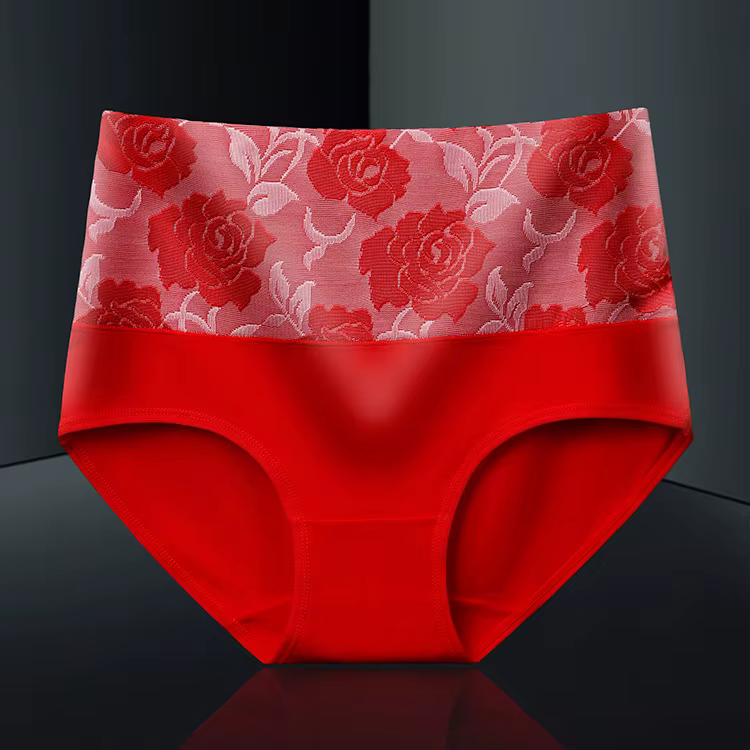 Culottes pour femmes, sous-vêtements taille haute, culottes personnalisées