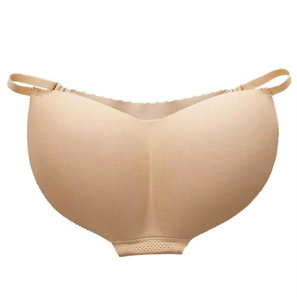 Sous-vêtements rembourrés en éponge pour femmes, faux cul, slips, rehausseur de hanches, culotte pus
