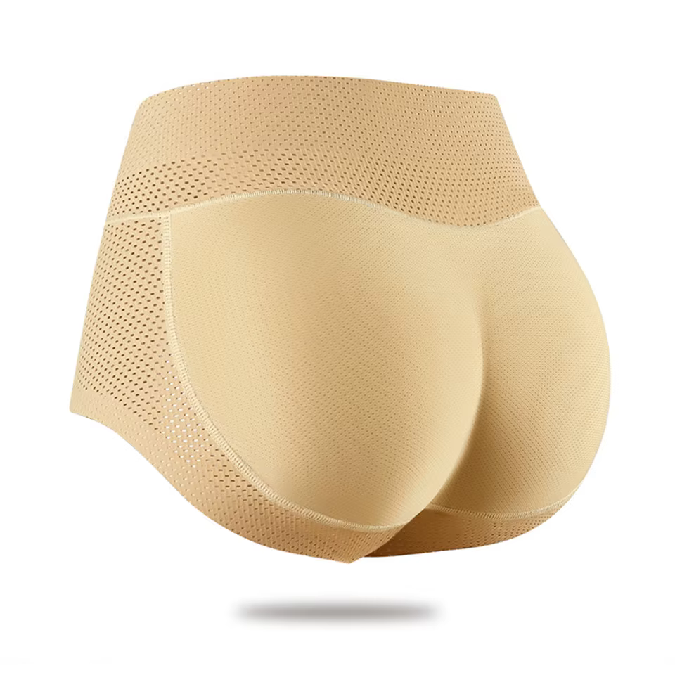 Culotte rembourrée respirante pour femmes, rehausseur de hanches, rehausseur de fesses, contrôle du