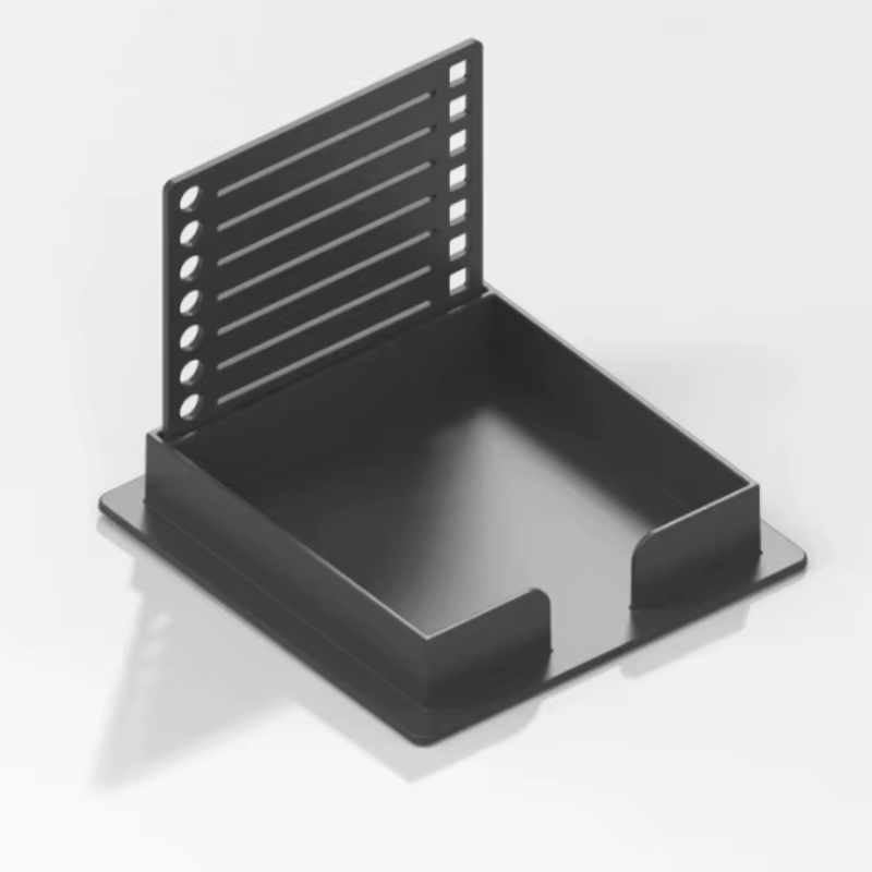 [Support pour notes autocollantes] Support pour notes autocollantes avec pochoir, 1 distributeur de 