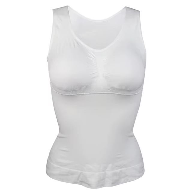 Femmes corps Shaper avec soutien-gorge intégré minceur débardeurs amovible rembourré sous-vêtements