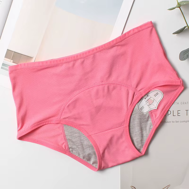 Culotte menstruelle pour femmes, sous-vêtement respirant et Sexy, anti-fuite, culotte anti-Incontine