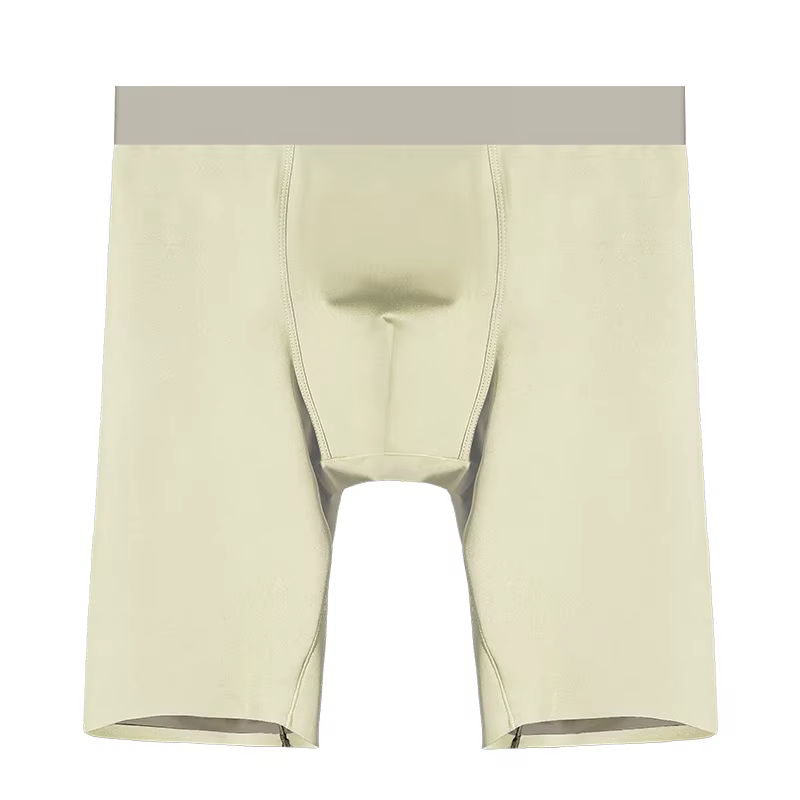 Slips de sport pour hommes, jambes allongées et gros seins, boxeurs antibactériens pour garçons, ant