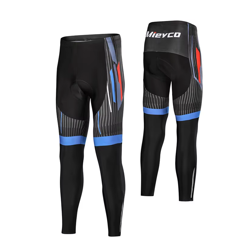 Pantalon de cyclisme pour hommes, collants de vélo de route, respirant, Long, rembourré en 3D, équip