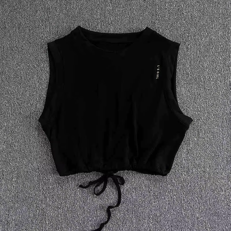 Vêtements de yoga d'été pour femmes, gilet de sport respirant, ample et haut de gamme, combinaison d