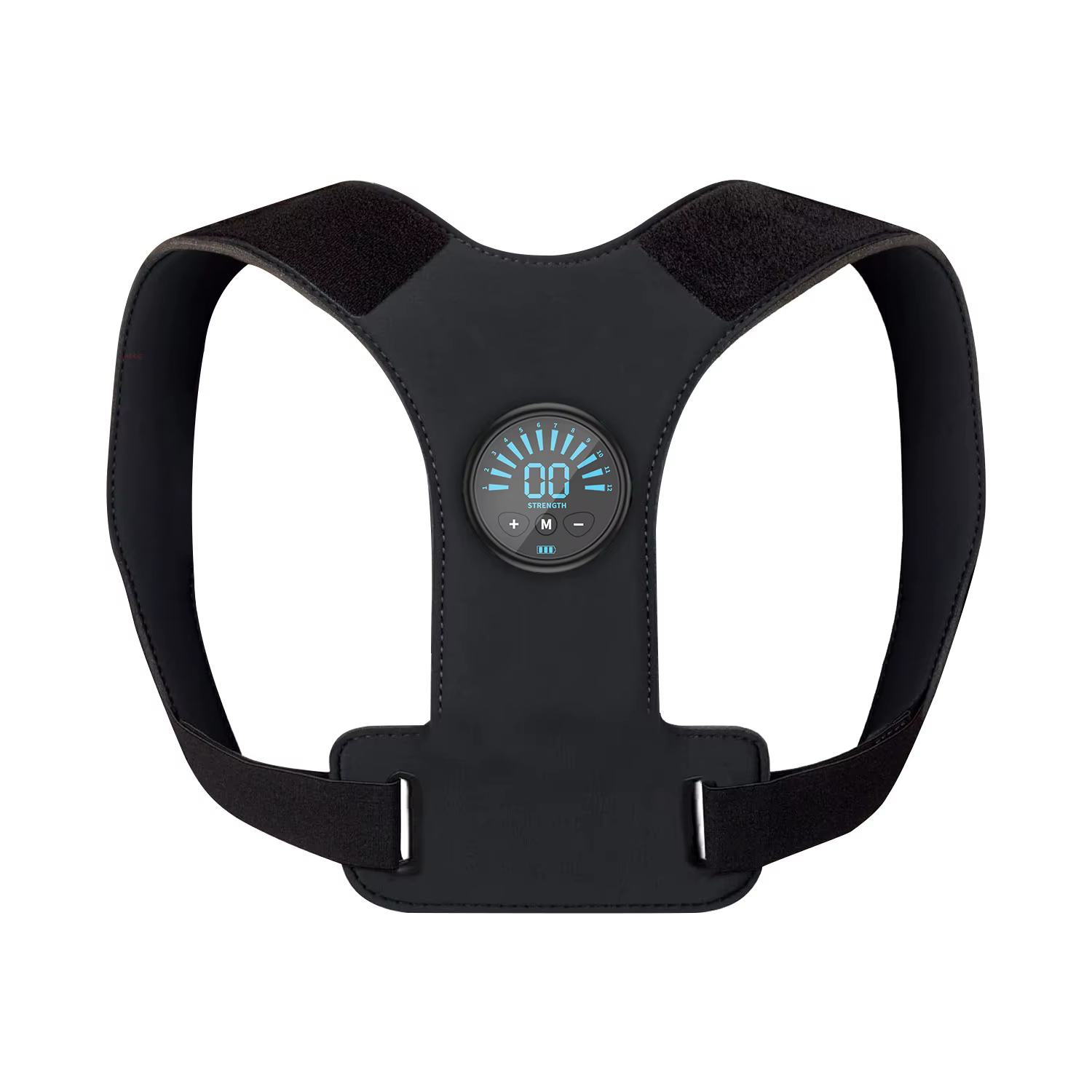 Ceinture Correctrice de Posture avec Stimulateur Musculaire EMS et Masseur Dorsal - Soulagement Ajus