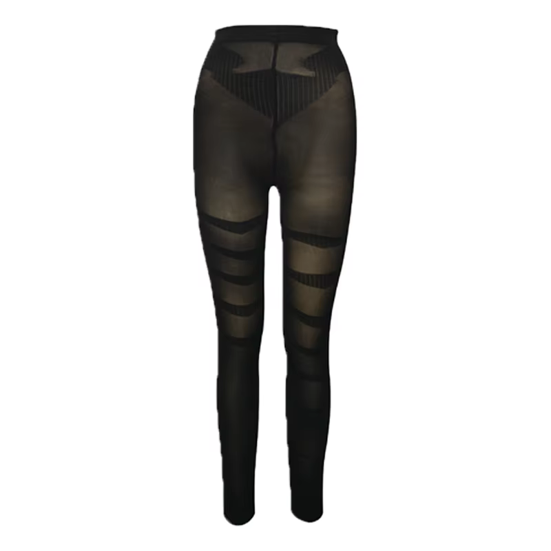 Taille haute Shapewear Anti Cellulite Compression Leggings jambe minceur corps Shaper ventre contrôl