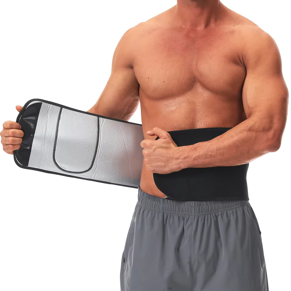 Ceinture amincissante de sudation pour homme, pour la gym et l'entraînement, corset de musculation, 