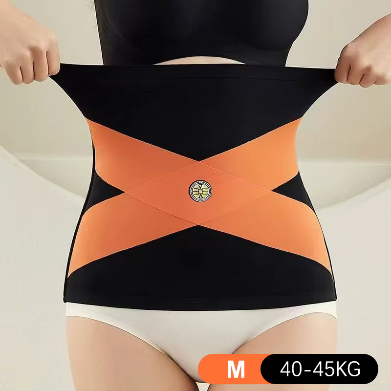 Ceinture gainante pour femme, protection lombaire sportive, haute élasticité, sans couture, post-par