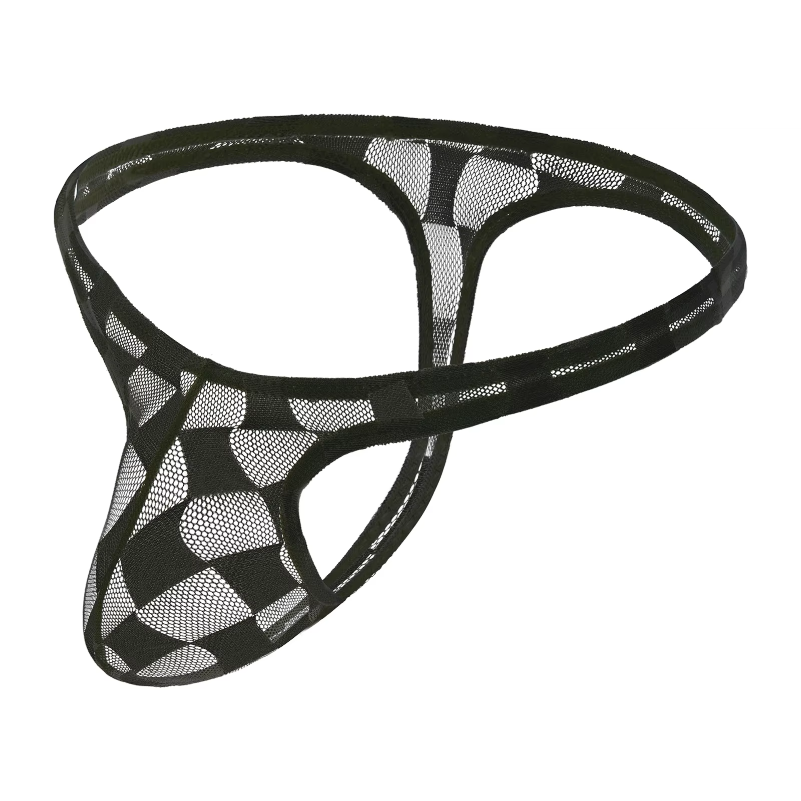 String Mini culotte hommes G String sous-vêtements Sexy homme Tanga hombre pochette pour pénis Ultra
