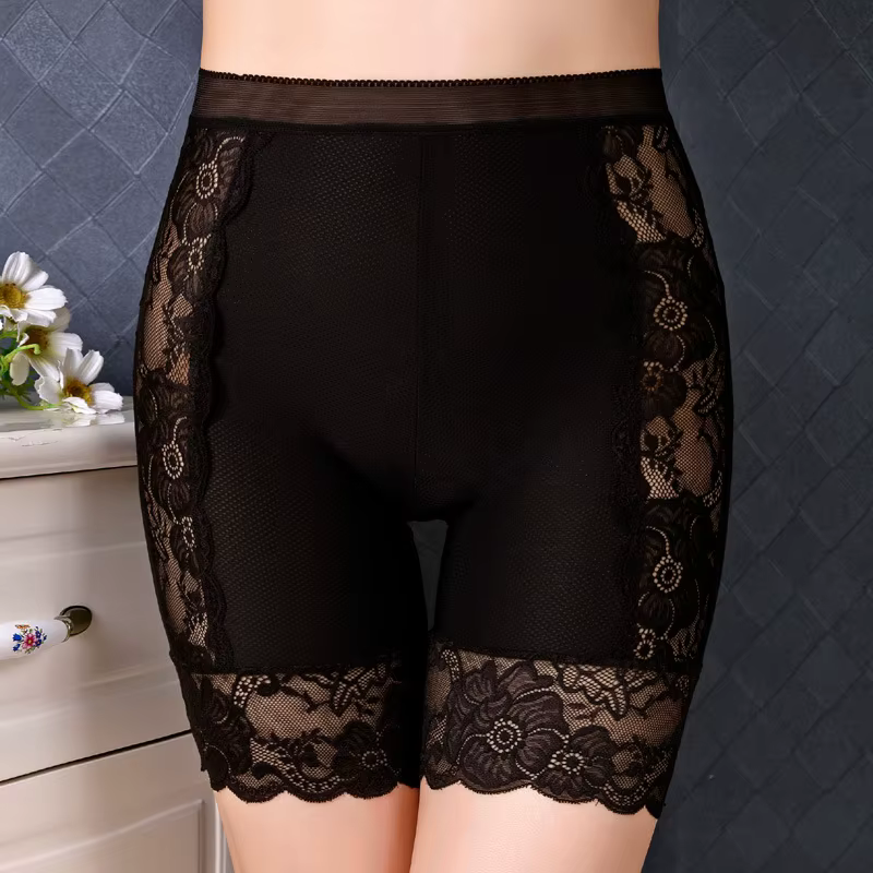 Femmes culottes sans couture sécurité pantalons courts femmes taille haute Stretch Shorts slips sous
