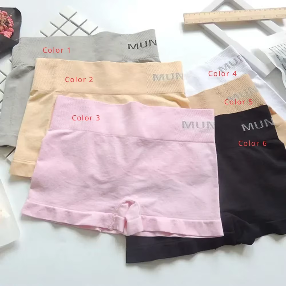 4 pièces sécurité femme culottes pantalons pour femmes sans couture corps façonnage décontracté cour