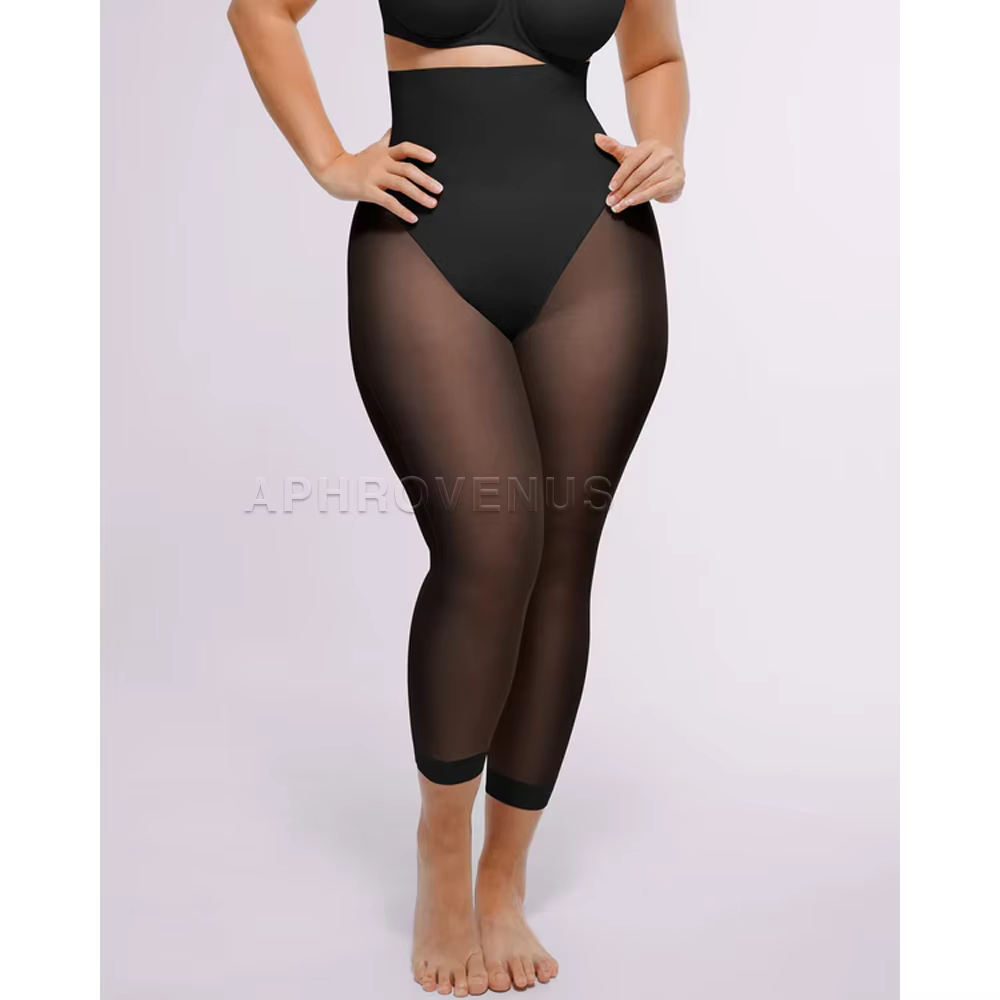 Shorts sculptants sans couture pour femme, taille haute, effet ventre plat, anti-dérapant, amincissa