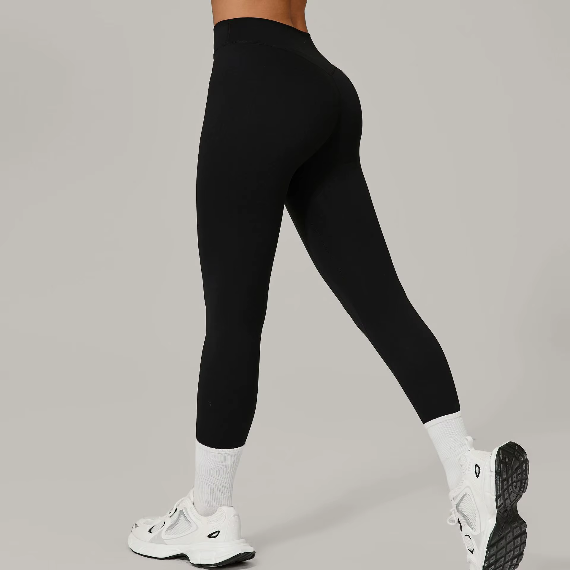 Leggings de Yoga de Sport Push Up pour femmes, taille haute, contrôle du ventre, collants de Fitness