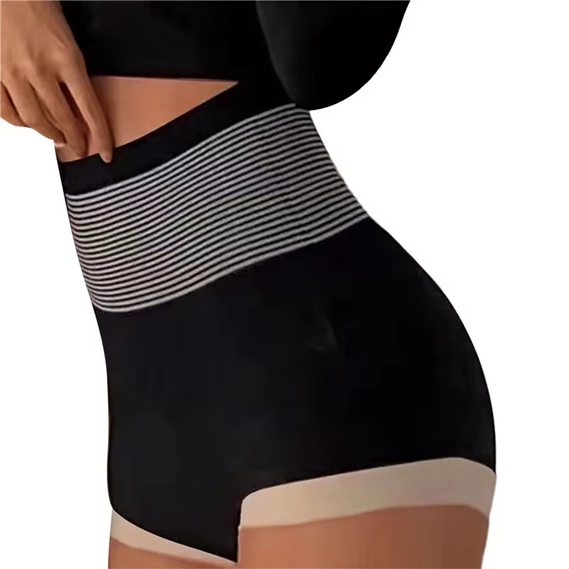 Culotte sans couture pour femmes, taille haute, façonnant le corps, respirant, amincissant, sous-vêt