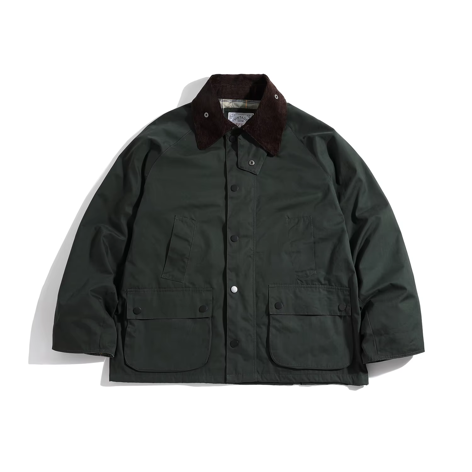 Hommes chasse classique olive décontracté imperméable vêtements de pluie perle hiver ashby bedale un