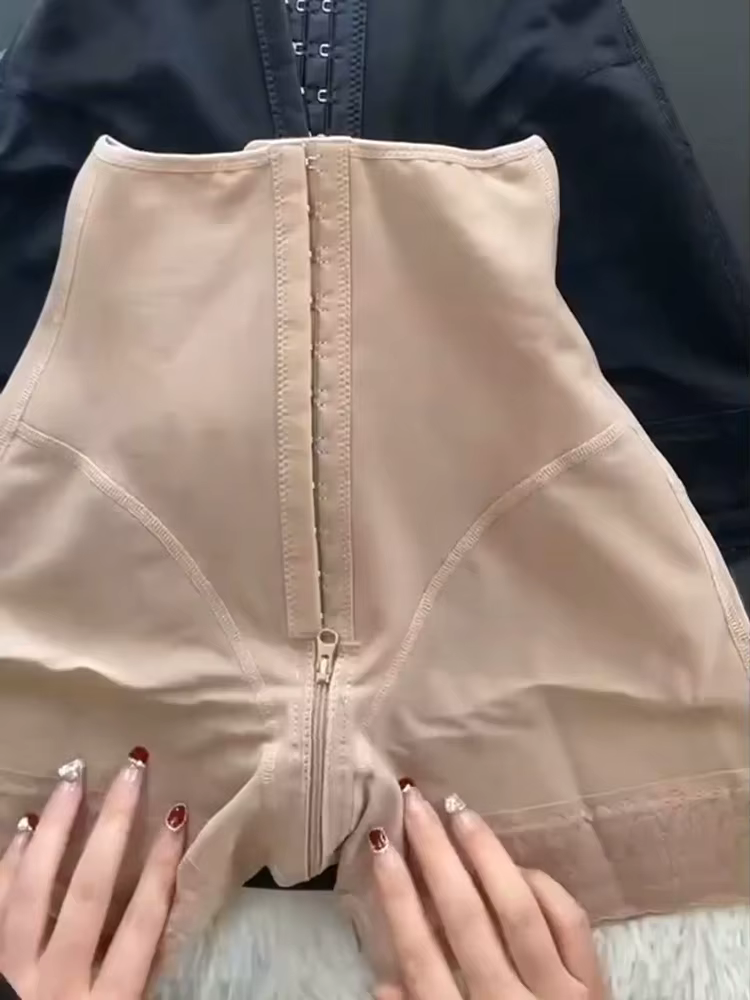TUNIControl-Culotte amincissante post-partum pour femme, corset spoant le ventre plat