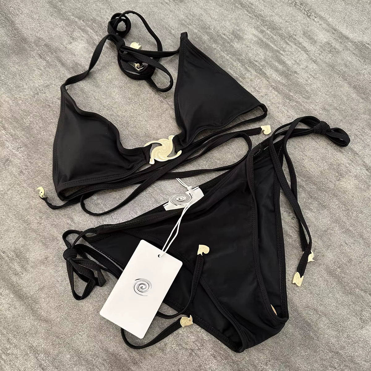 Maillot de bain bikini femme à fines bretelles croisées, léger, de luxe, sportif, mode, pour activit