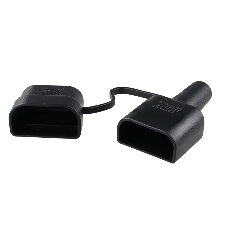 2 pièces de couvre-câble SG50A 50A avec capuchon UL94V-0 en PVC, longueur 68,5 mm, largeur 38 mm, ha