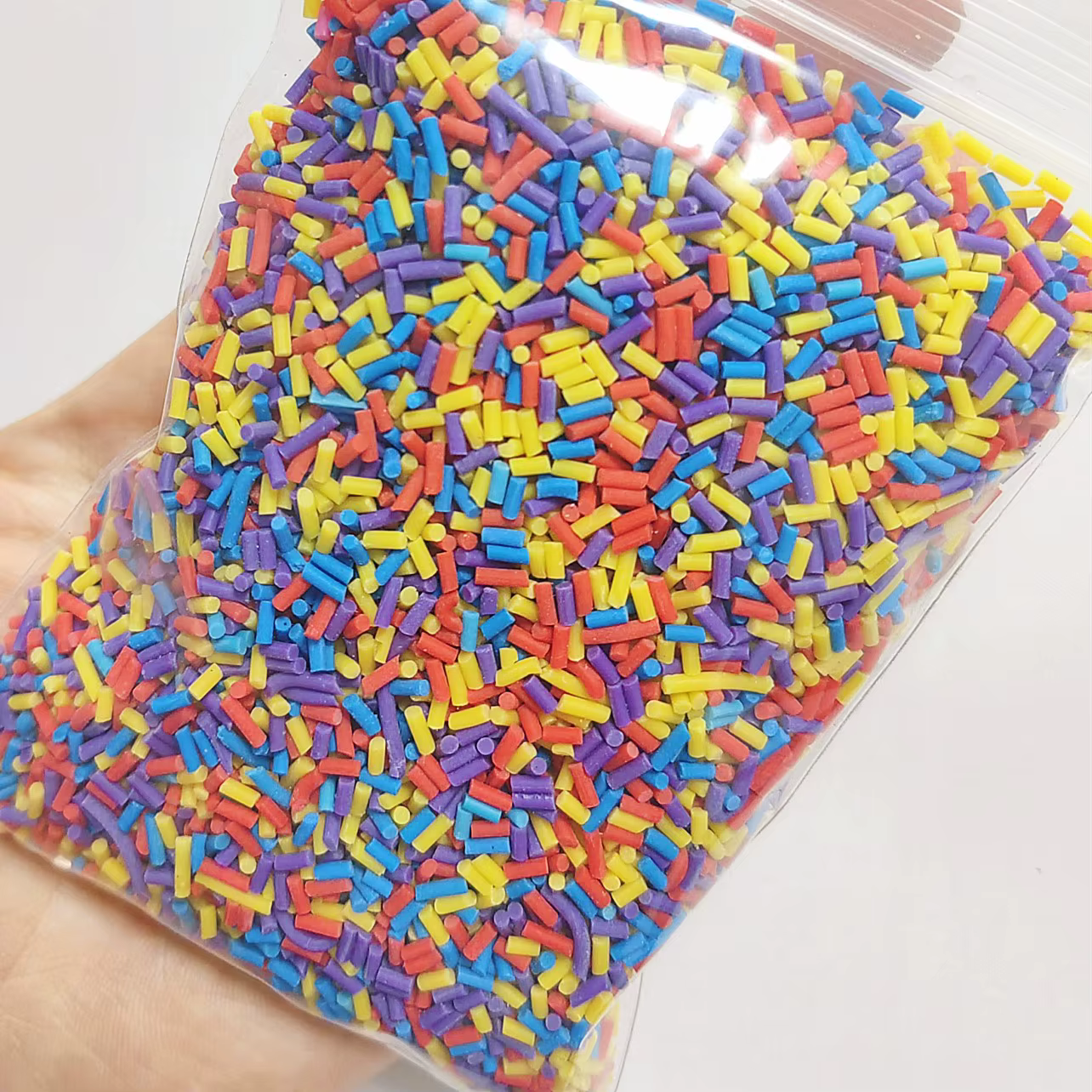 Saupoudrer irrigation polymère pour bricolage, accessoires de remplissage de slime, gâteau exécutif,
