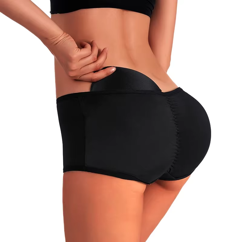 YBFDO Sexy faux cul corps Shapers culottes femme bout à bout Lingerie sous-vêtements Push Up rembour