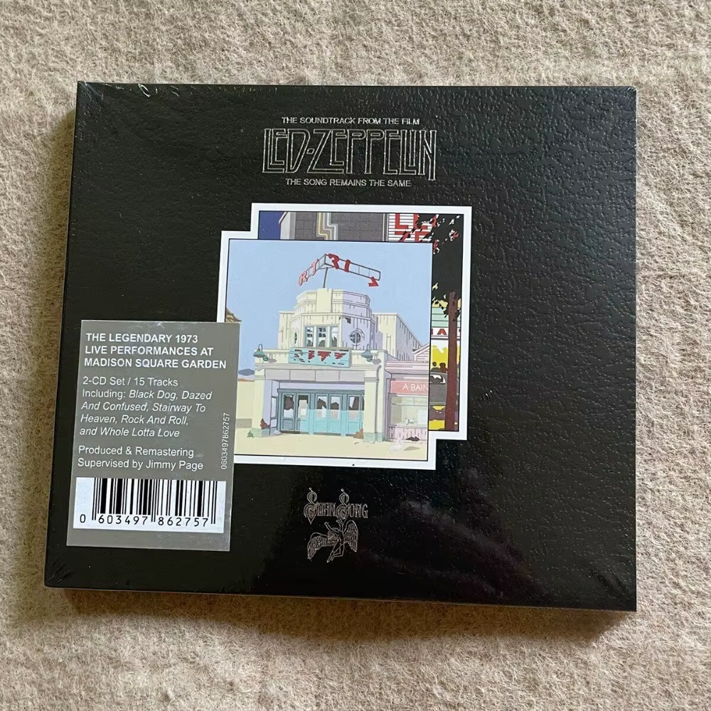 Led Zeppelin The Song Remains The Same 2CD Live Album 1973 MSG Concert Rock Classic Stairway To Heav