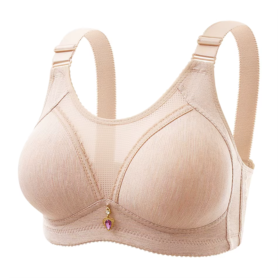 Soutien-gorge de sport Push-up confortable et antidérapant pour femmes, avec larges bretelles, couss