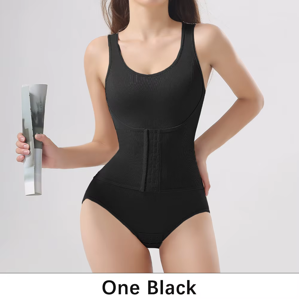 Body sculptant amincissant pour femme avec fermeture éclair, gaine amincissante pour le ventre, cors
