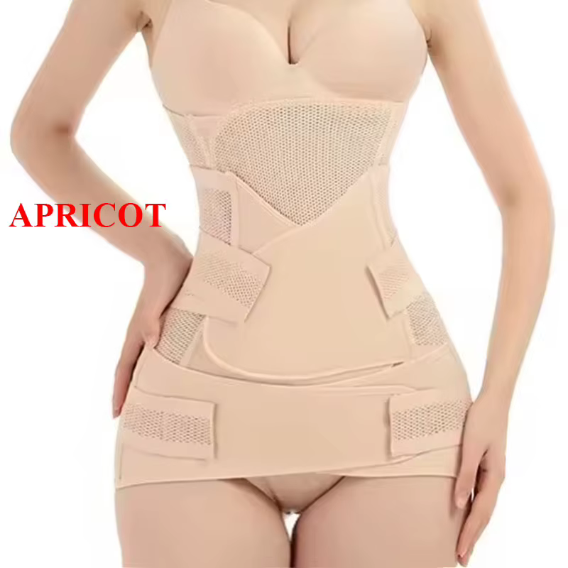 Ceinture abdominale post-partum 3 en 1, Corset façonnant le corps, sangle post-natale, Section C, en