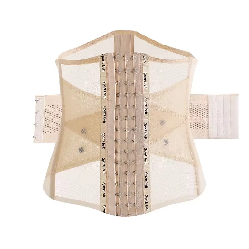 Invisible Double ceinture Corset été façonnage sous-vêtements minceur gaine femme ventre plat taille