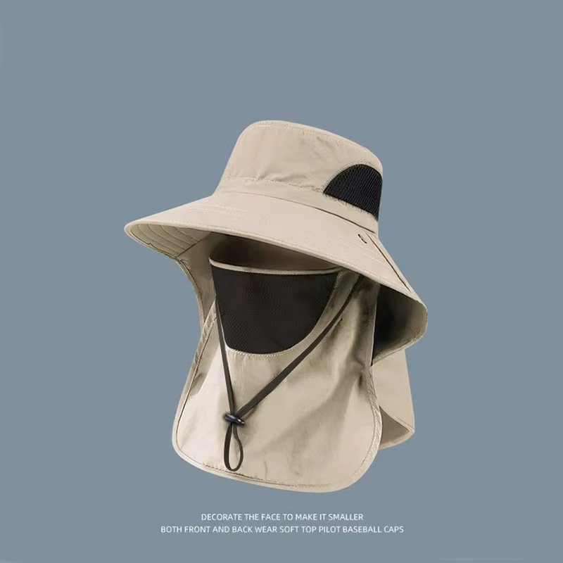 Chapeaux de soleil d'été Protection UV casquette de pêche de chasse en plein air pour hommes femmes