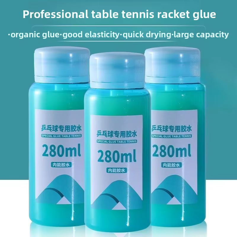 HUIESON Colle organique pour tennis de table (280 ml) Amélioration des points, séchage rapide et lon