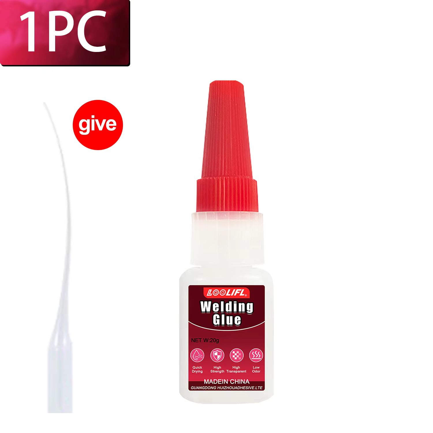 LOOLIFL Colle instantanée super forte universelle, colle de soudage puissante à haute viscosité pour