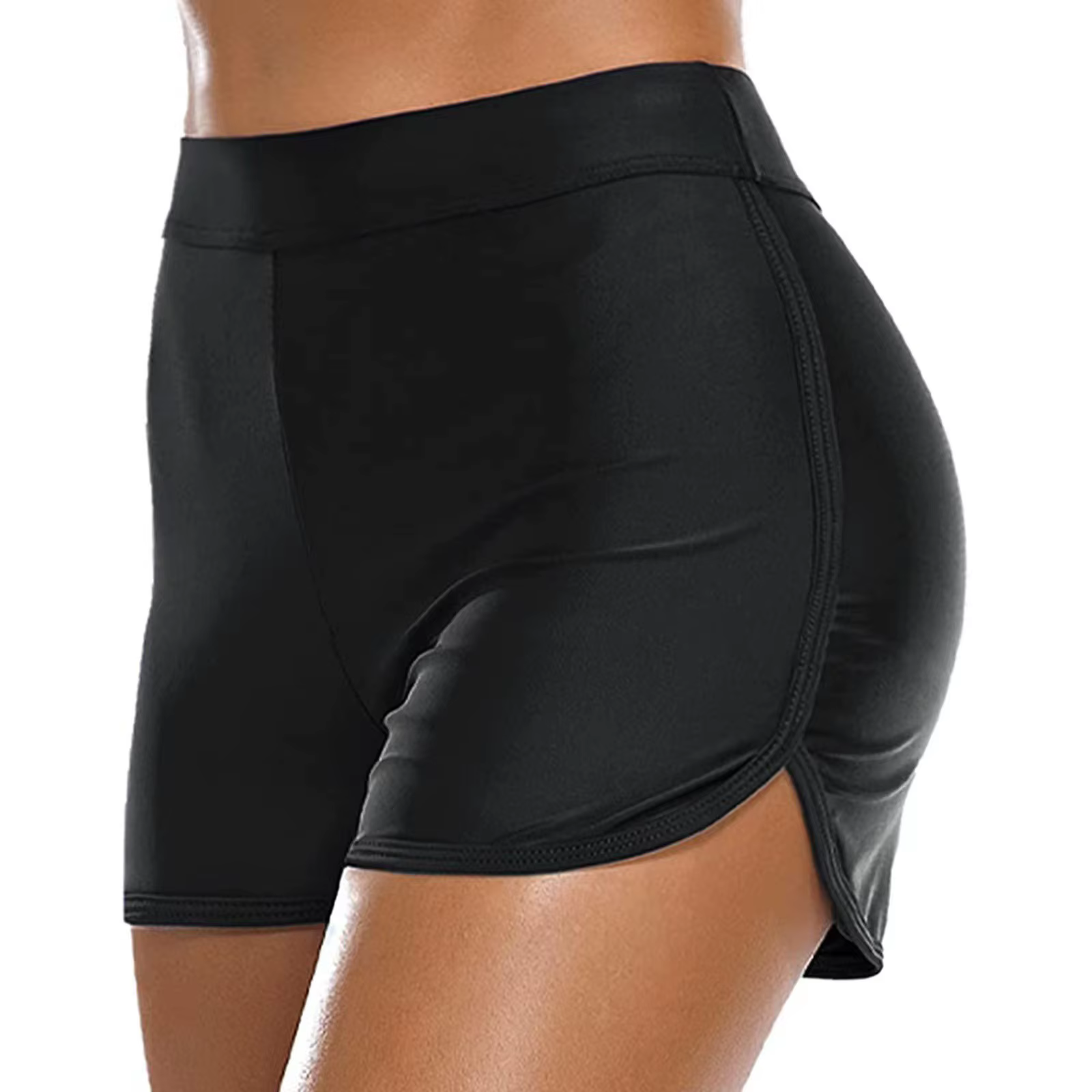 Short de bain femme taille haute conseil maillot de bain short de bain bas de maillot de bain short