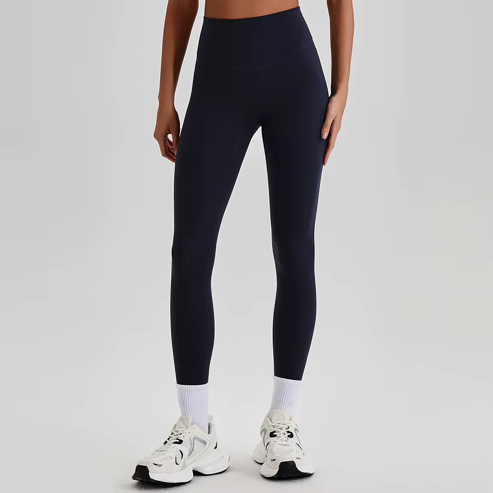 Legging de sport taille haute pour femme, effet push-up fessier en V, ultra doux, avec contrôle du v