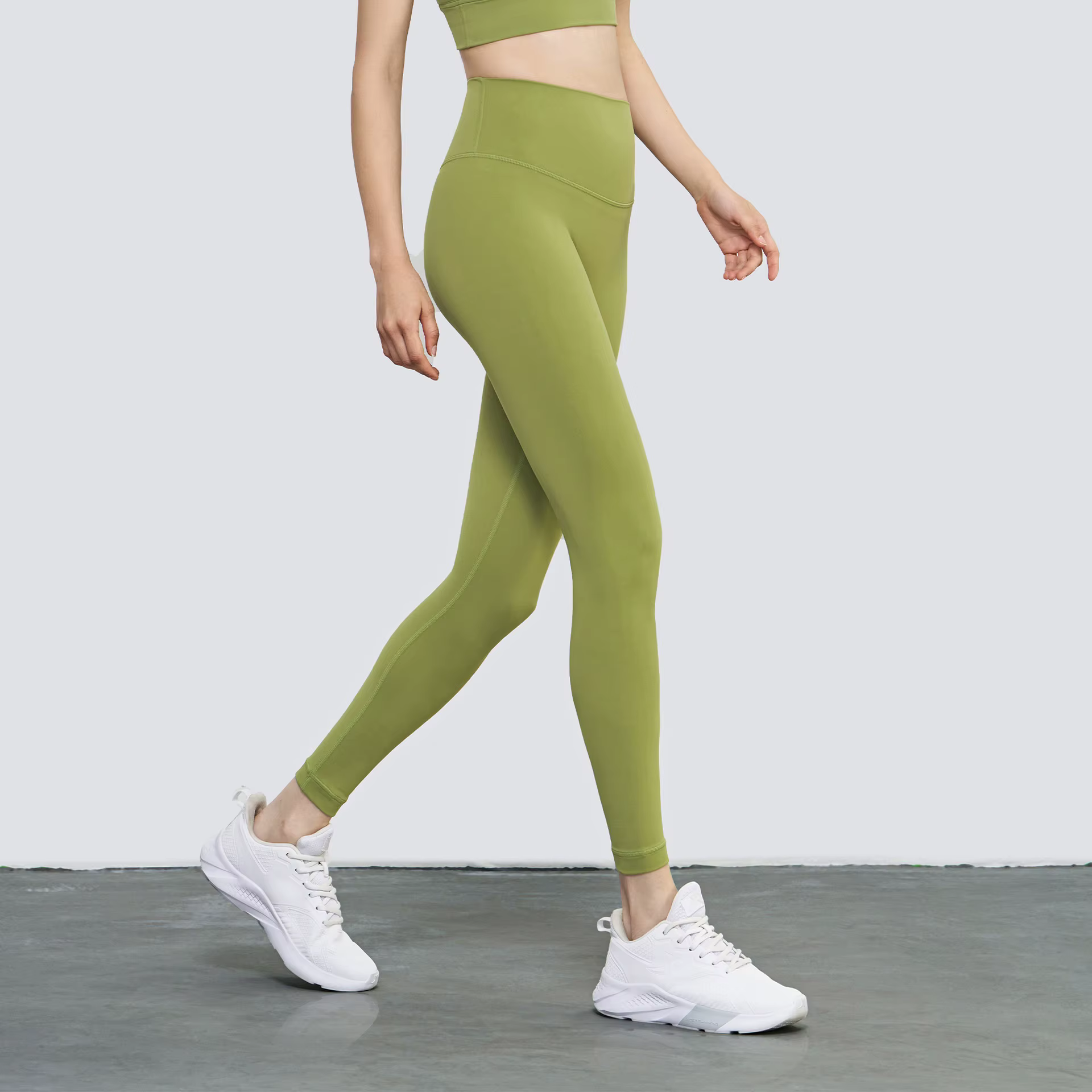 Legging de Yoga taille haute pour femmes, couleur unie, doux, pantalon de Sport, beurre serré, athlé