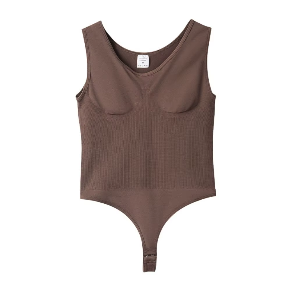 Body sculptant amincissant pour femme, sans manches, post-partum, sans couture, type string