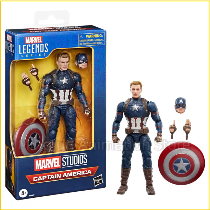 Hasbro Marvel Legends Avengers Endgame Captain America, figurine articulée, collection parfaite et c