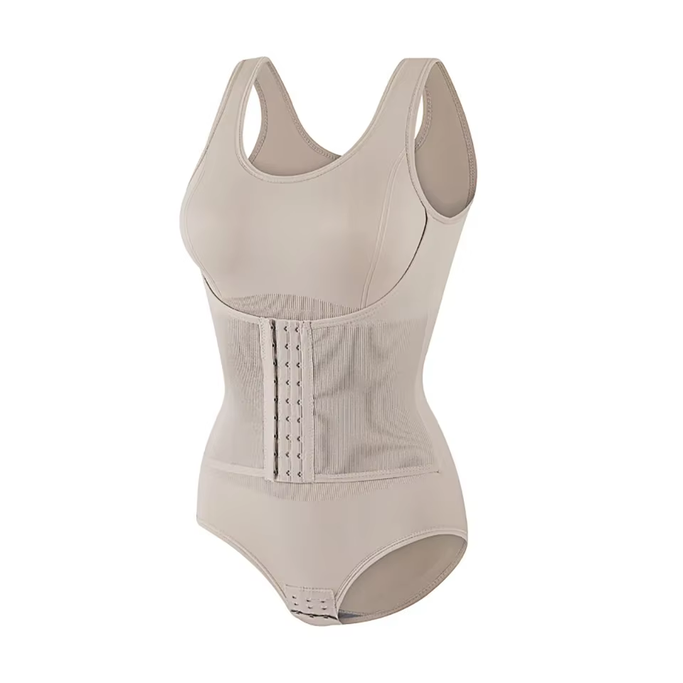 2025 nouveau Body Shapewear avec ceinture à glissière femmes ventre contrôle Fajas corps Shaper tail