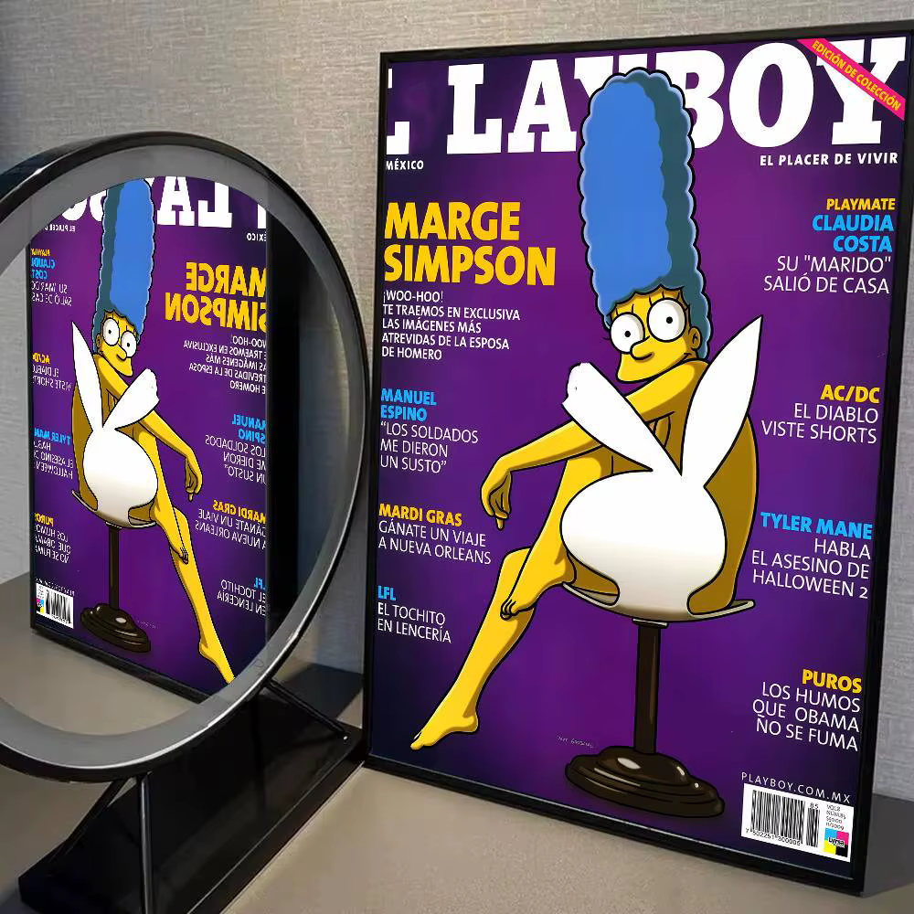 Affiche imprimée de l'anime s-simpsons, A5, A4, A3, A2, décor artistique mural pour chambre, bureau,